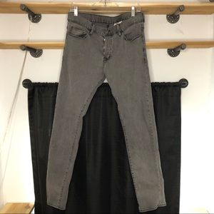Men’s Low waist Grey stretch Denim